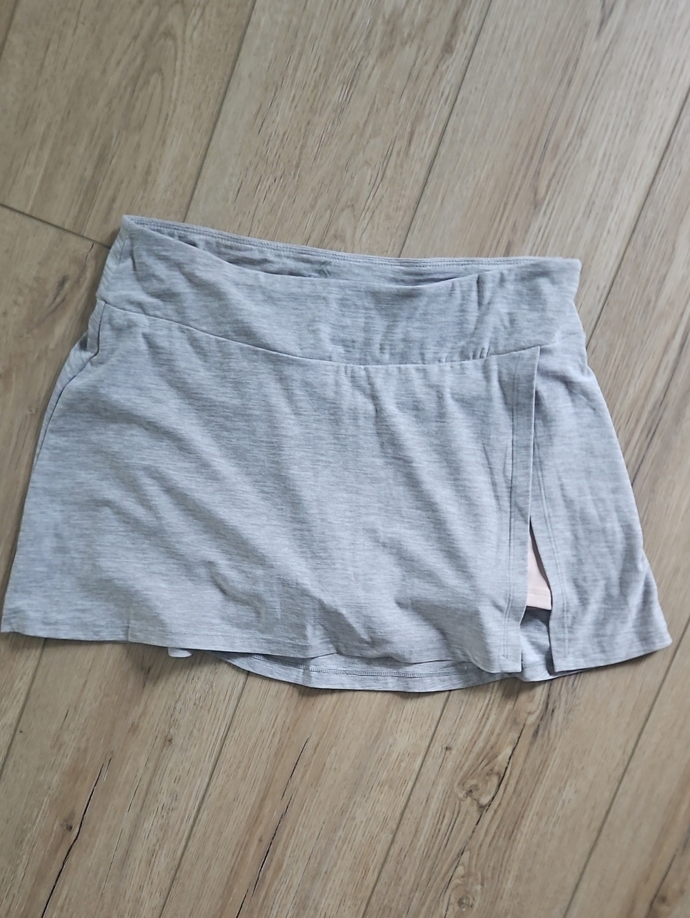 Women's Kyodan Athletic Skort - Heathered Taupe Gray Comfortable Casual Shorts